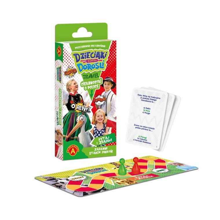 Alexander, Ciekawostki o Polsce, Travel, Pytaj i zgaduj, familijna gra karciana