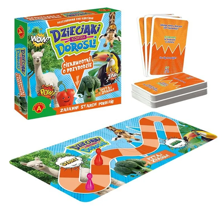 Alexander, Ciekawostki o Przyrodzie, Pytaj i zgaduj, familijna gra karciana