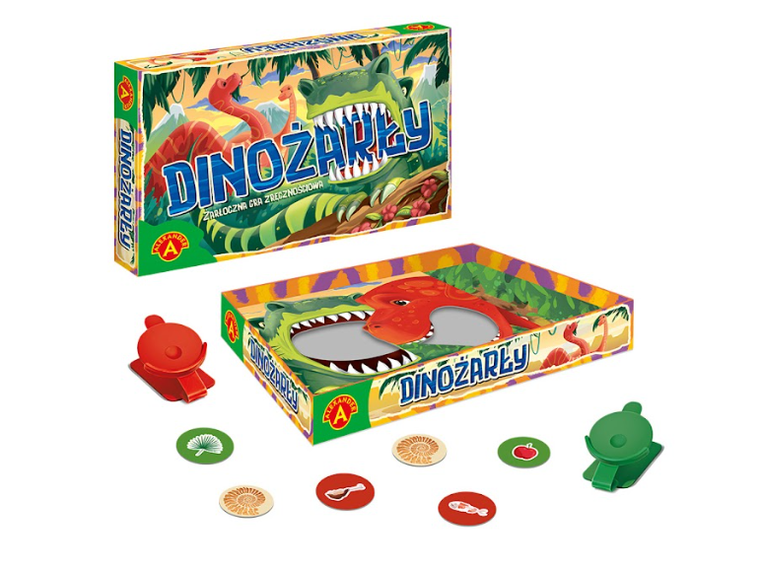 Alexander, Dinożarły, gra zręcznościowa