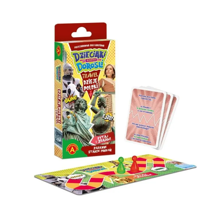 Alexander, Dzieje Polski, Travel, Pytaj i zgaduj, familijna gra karciana