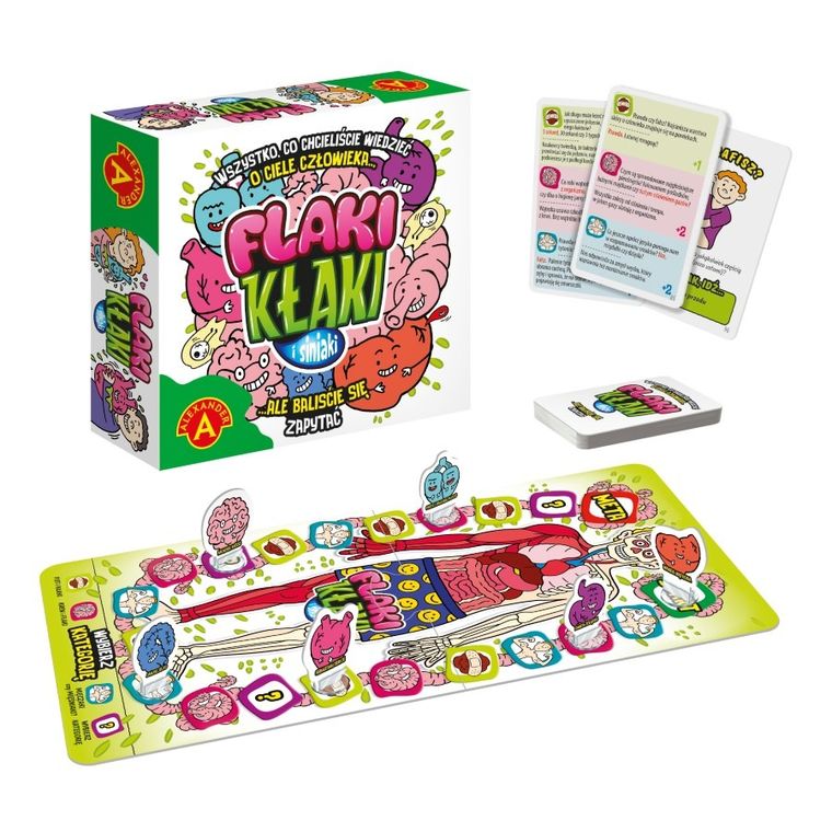 Alexander, Flaki Kłaki, gra edukacyjna