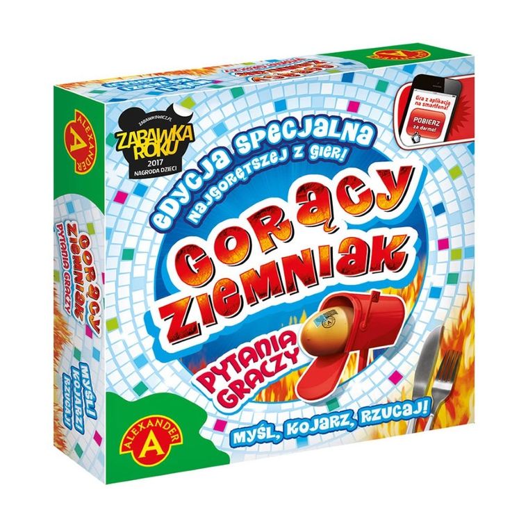Alexander, Gorący Ziemniak - Pytania graczy, gra familijna