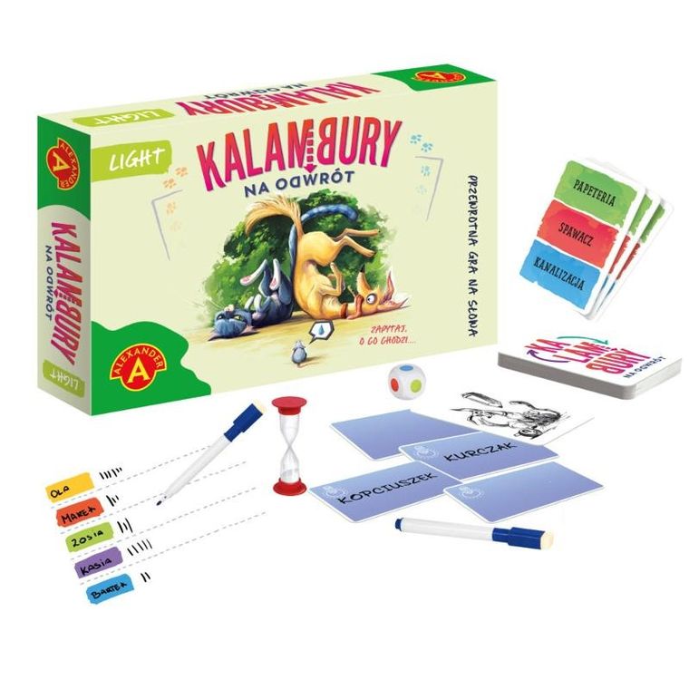 Alexander, Kalambury na odwrót, Light, gra towarzyska