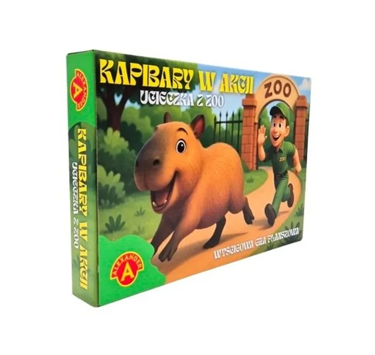 Alexander, Kapibary w akcji, Ucieczka z zoo, gra familijna