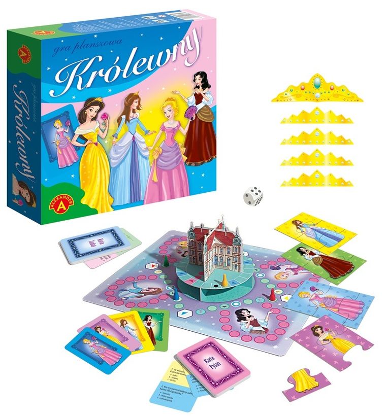 Alexander, Królewny, gra planszowa