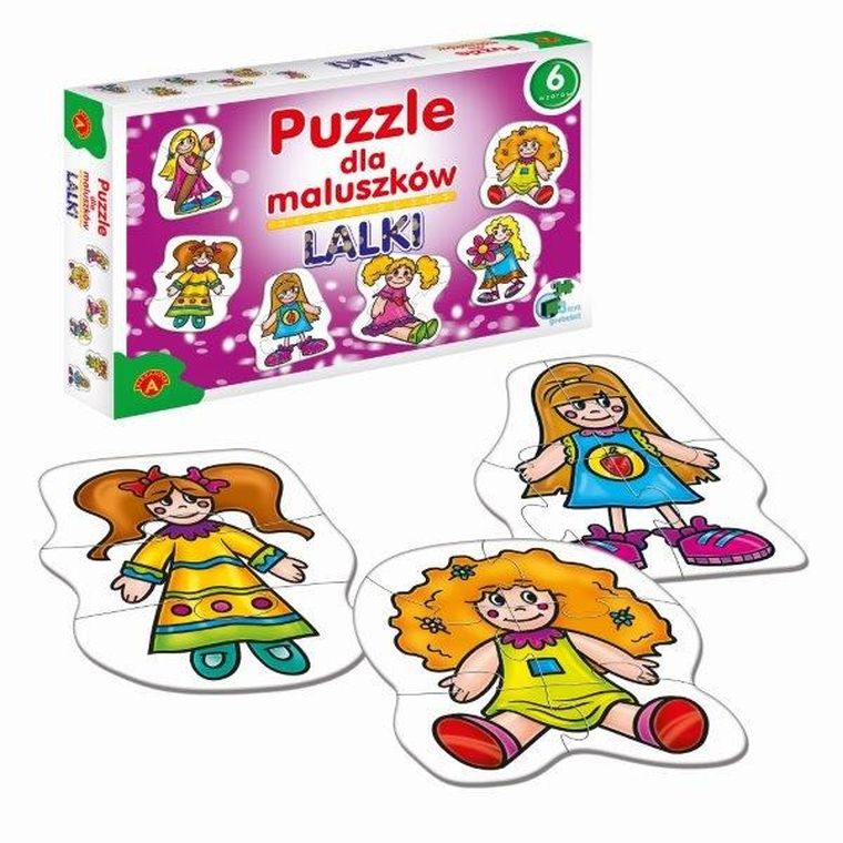Alexander, Lalki, puzzle dla maluszków, 27 elementów