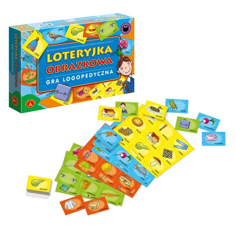 Alexander, Loteryjka obrazkowa, gra edukacyjna
