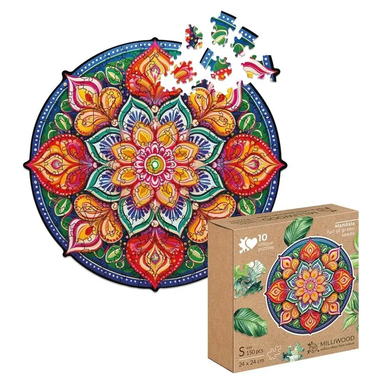 Alexander, Mandala nadziei, puzzle drewniane, 150 elementów