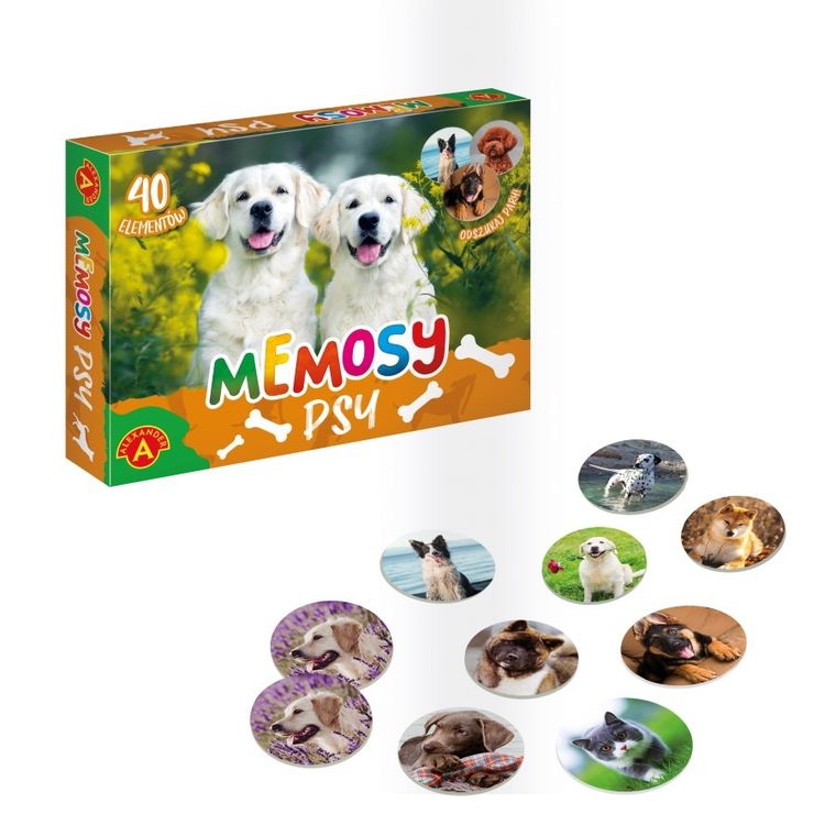 Alexander, Memosy, psy, gra pamięciowa