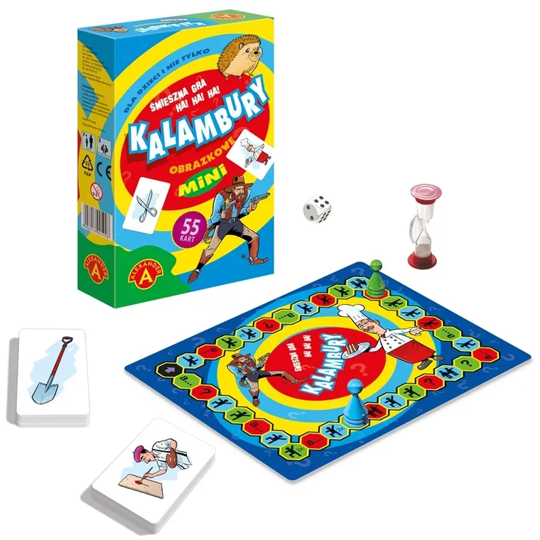 Alexander, mini kalambury obrazkowe, gra podróżna