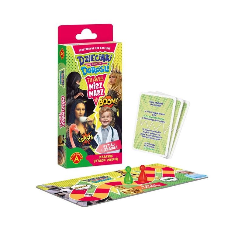 Alexander, Misz Masz, Travel, Pytaj i zgaduj, familijna gra karciana