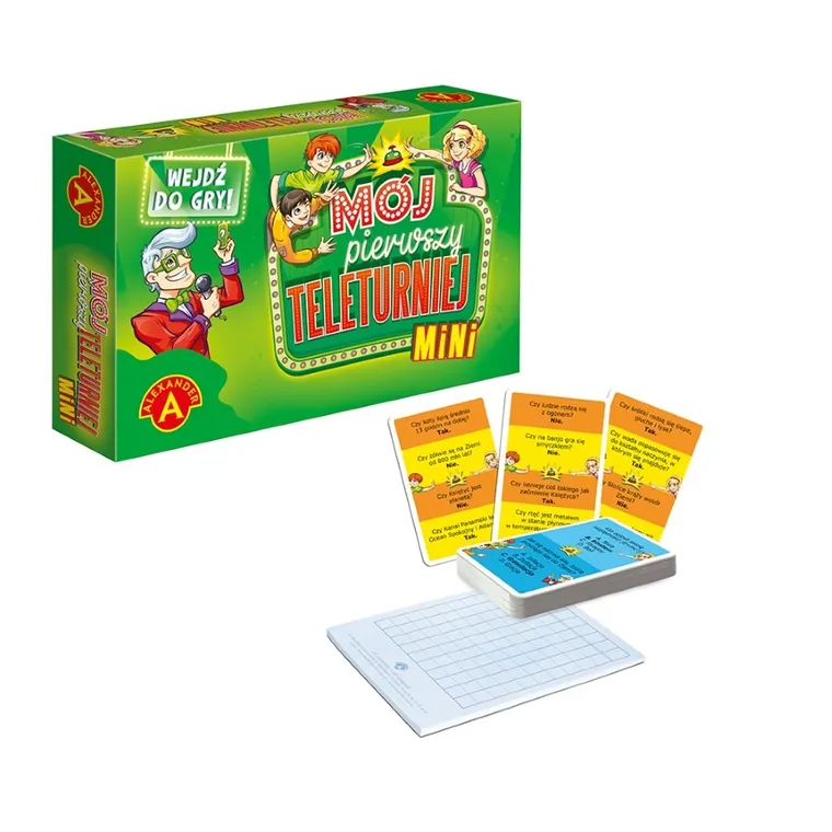 Alexander, Mój Pierwszy Teleturniej, Mini, gra towarzyska