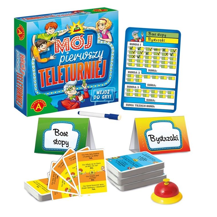Alexander, Mój Pierwszy Teleturniej, wersja familijna, gra towarzyska