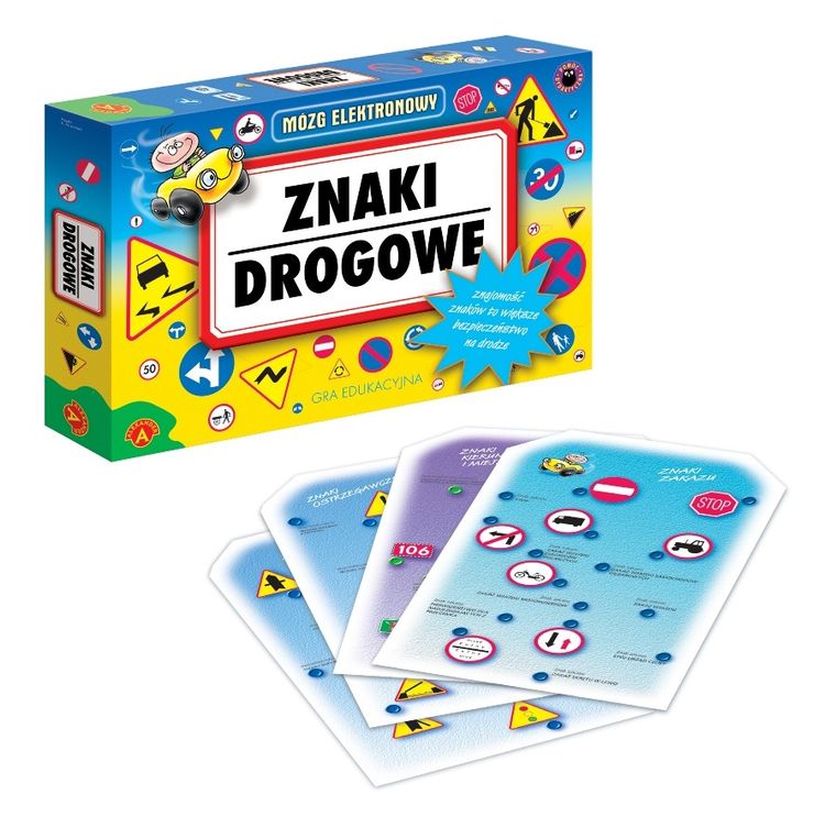Alexander, Mózg elektronowy, Znaki drogowe, gra edukacyjna