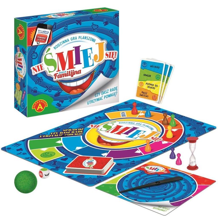 Alexander, Nie śmiej się, gra familijna