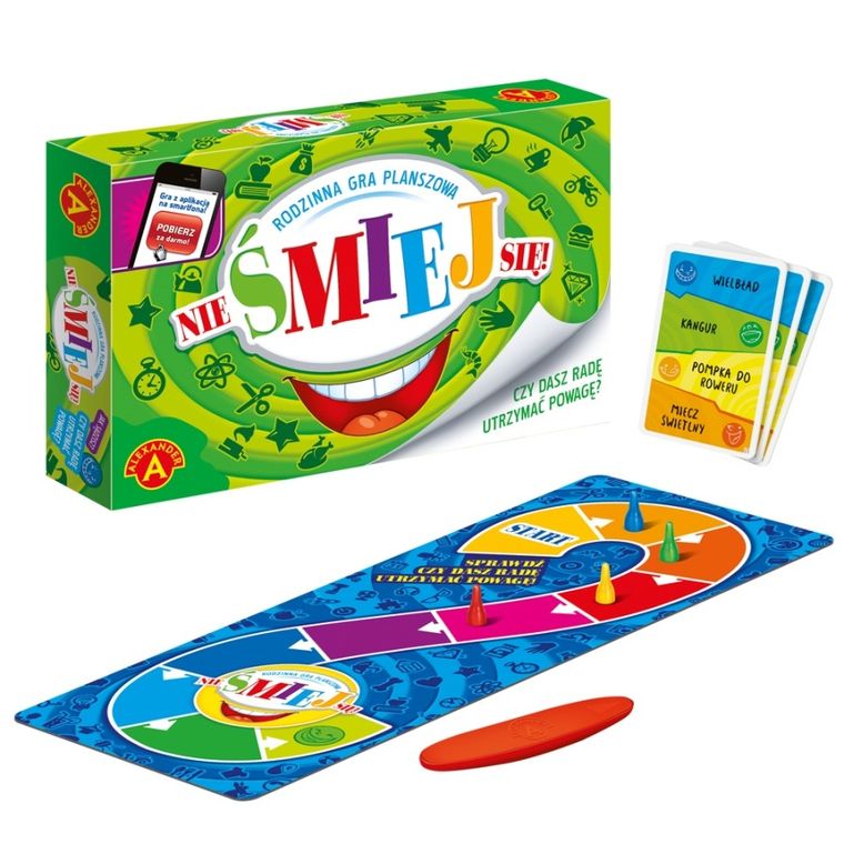 Alexander, Nie śmiej się! gra towarzyska