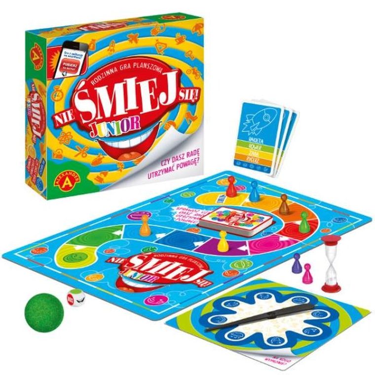 Alexander, Nie śmiej się! Junior, gra towarzyska