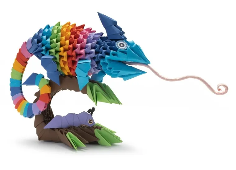 Alexander, Origami 3D, Kameleon, zestaw kreatywny