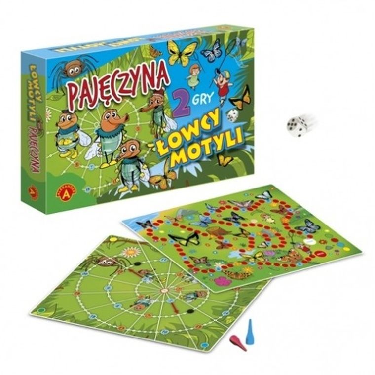 Alexander, Pajęczyna, łowcy motyli, gra strategiczna