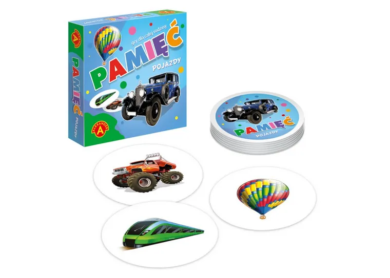 Alexander, Pamięć, Pojazdy, gra pamięciowa