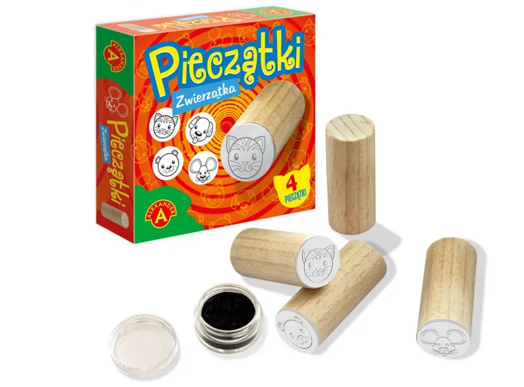 Alexander, pieczątki mikro, 4 szt.