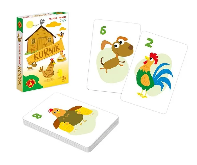 Alexander, Piotruś + Pamięć, Kurnik, gra karciana