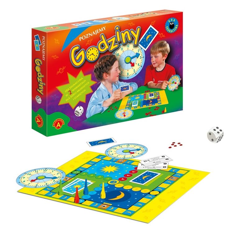 Alexander, Poznajemy godziny, gra edukacyjna