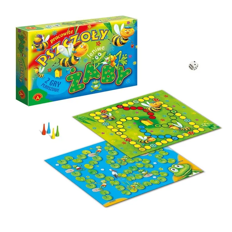 Alexander, Pracowite pszczoły, Leniwe żaby, 2 gry familijne
