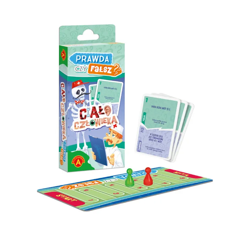 Alexander, Prawda czy fałsz?, Ciało człowieka, gra edukacyjna