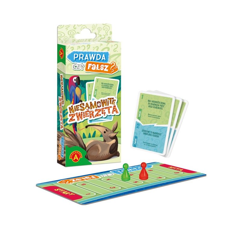 Alexander, Prawda Czy Fałsz? Niesamowite zwierzęta, gra edukacyjna