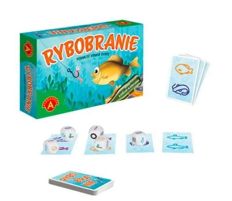 Alexander, Rybobranie, gra karciana