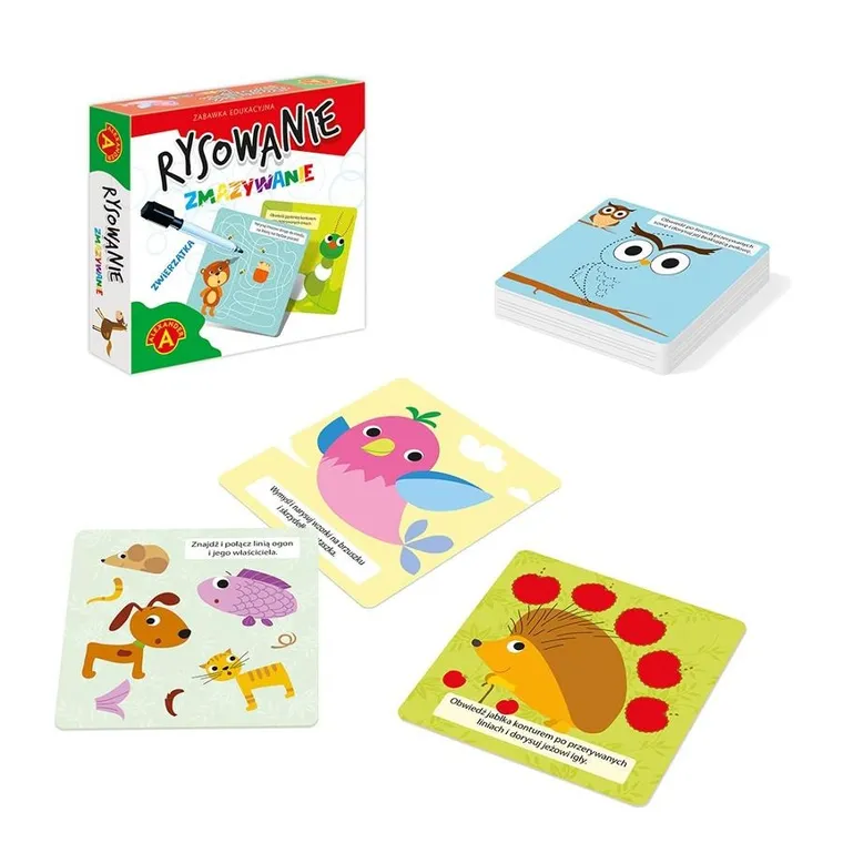 Alexander, Rysowanie, zmazywanie, Zwierzęta, zestaw kreatywny