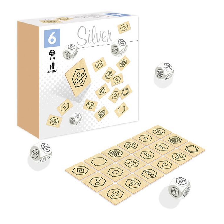 Alexander, Silver, Kostki z piktogramami, gra losowa