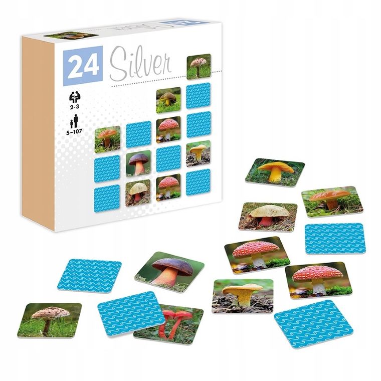 Alexander, Silver, Memosy Grzyby, gra pamięciowa