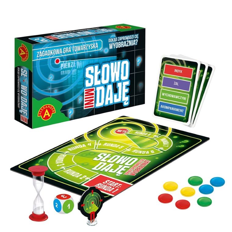 Alexander, Słowo daje, Mini, gra towarzyska