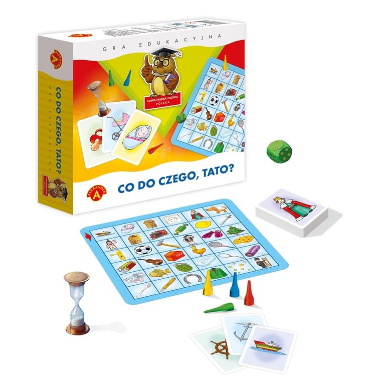 Alexander, Sowa Mądra Głowa, Co do czego, Tato? gra familijna