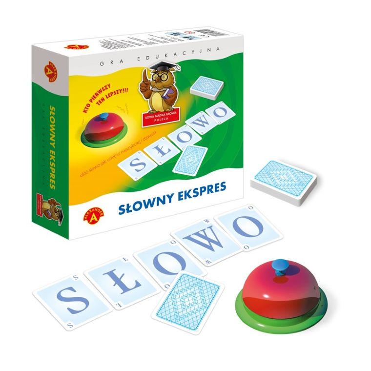 Alexander, Sowa Mądra Głowa, Słowny ekspres, gra edukacyjna