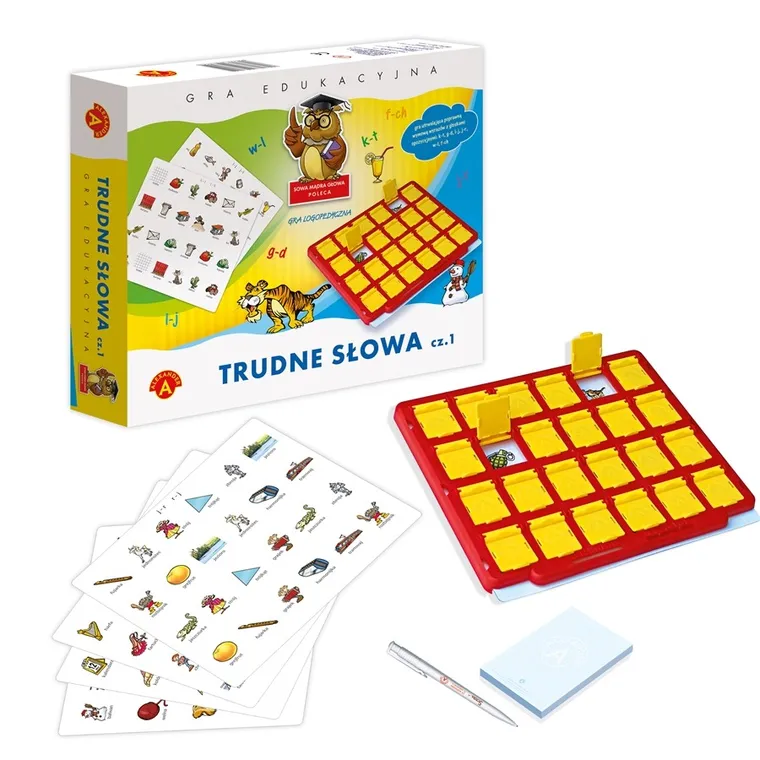 Alexander, Sowa Mądra Głowa, Trudne słowa 1, gra edukacyjna