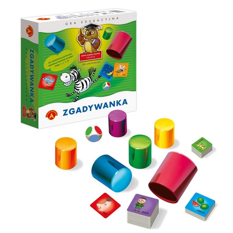 Alexander, Sowa Mądra Głowa, Zgadywanka, gra logiczna