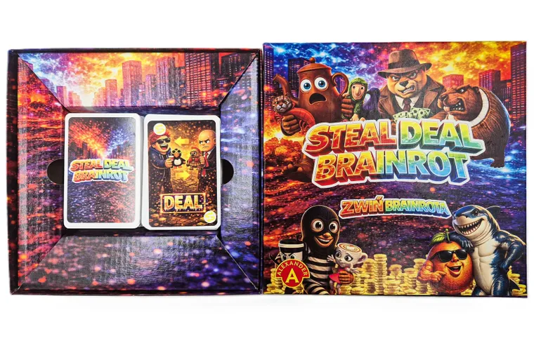 Alexander, Steal Deal Brainrot, Zwiń Brainrota, rodzinna gra karciana