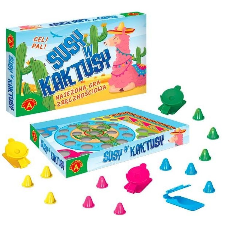 Alexander, Susy w kaktusy, gra zręcznościowa