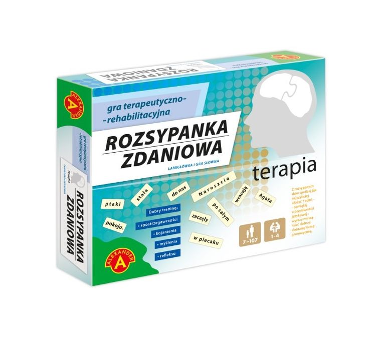 Alexander, Terapia, Rozsypanka Zdaniowa, gra edukacyjna