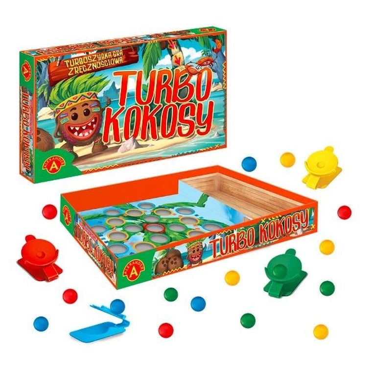 Alexander, Turbo Kokosy, gra zręcznościowa