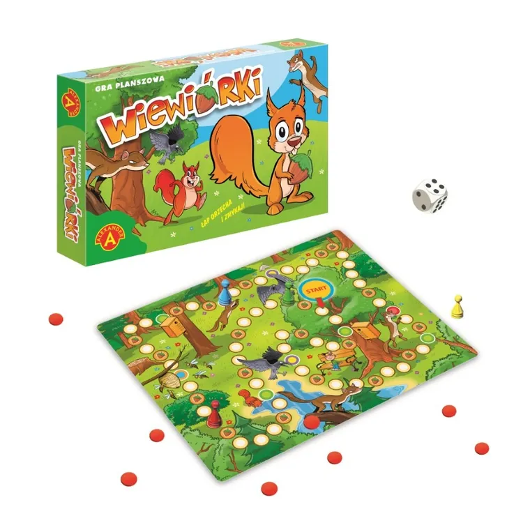 Alexander, Wiewiórki, gra familijna