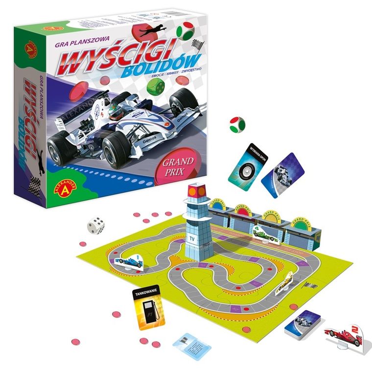 Alexander, Wyścigi F1, gra familijna