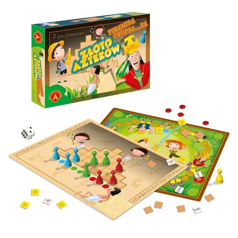 Alexander, Złoto Azteków. Piramida Chopsa...sa, gra planszowa