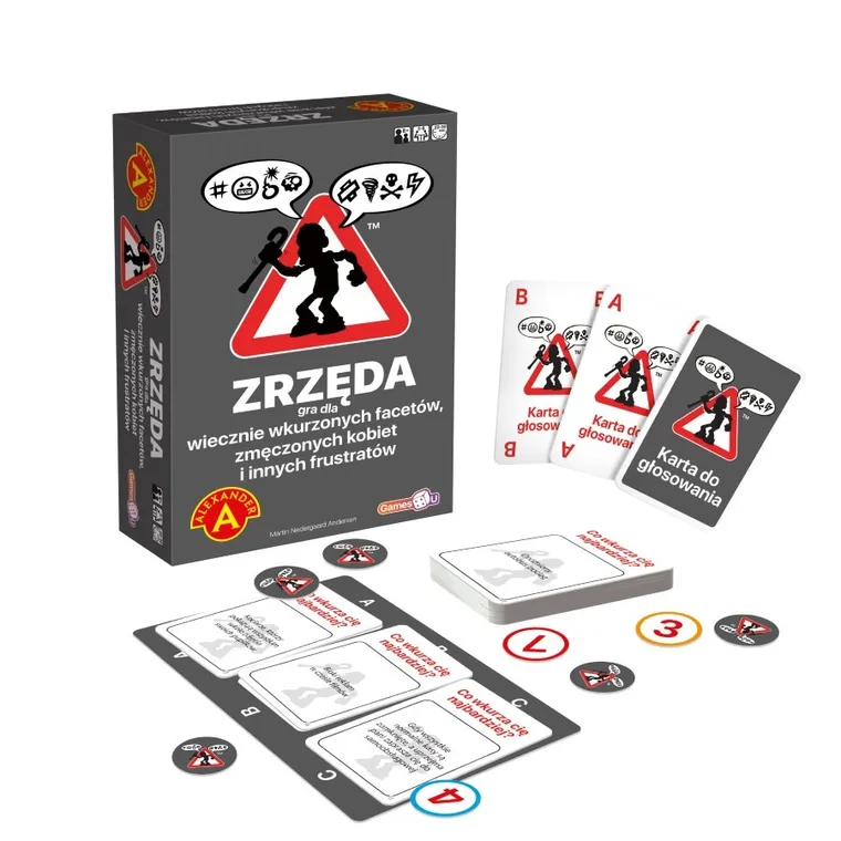 Alexander, Zrzęda, gra towarzyska