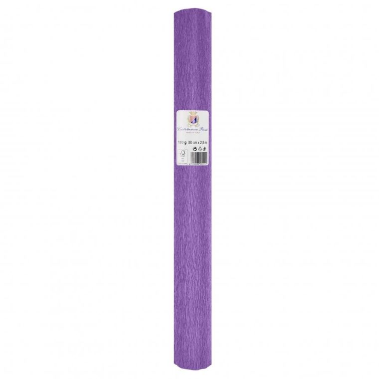 Alfa Pastello, krepina, fioletowa, 180g, 50-250 cm