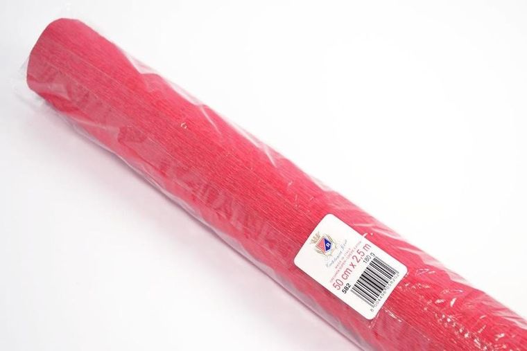 Alfa Pastello, krepina, malinowa, 180g, 50-250 cm