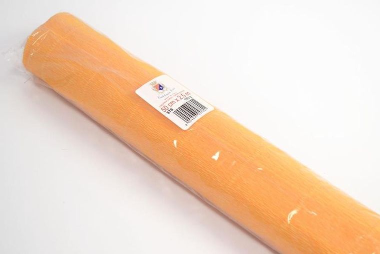 Alfa Pastello, krepina, żółta ciemna, 180g, 50-250 cm